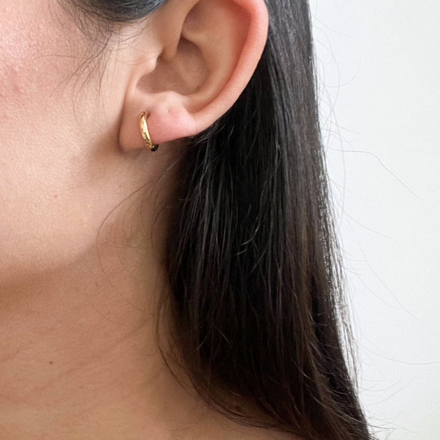 Mini Gold Hoop