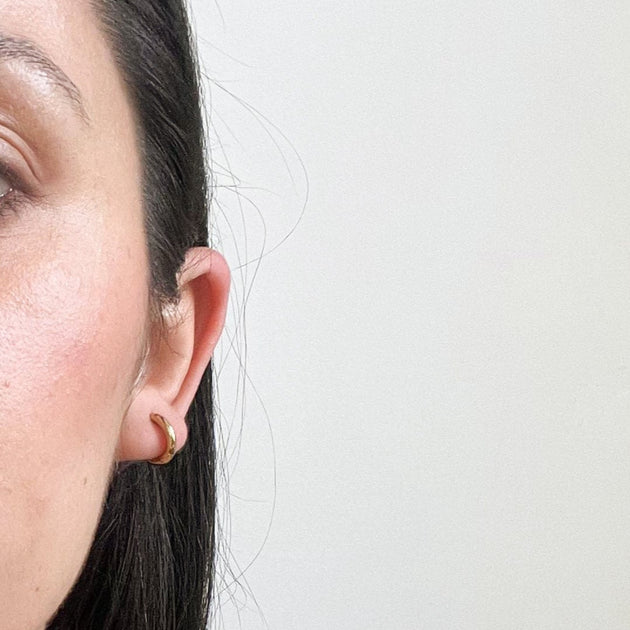 Mini Gold Hoop