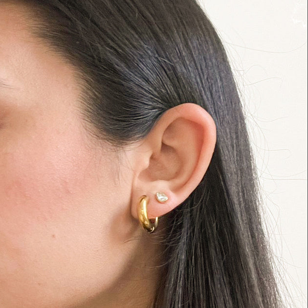 Bold Gold Hoop